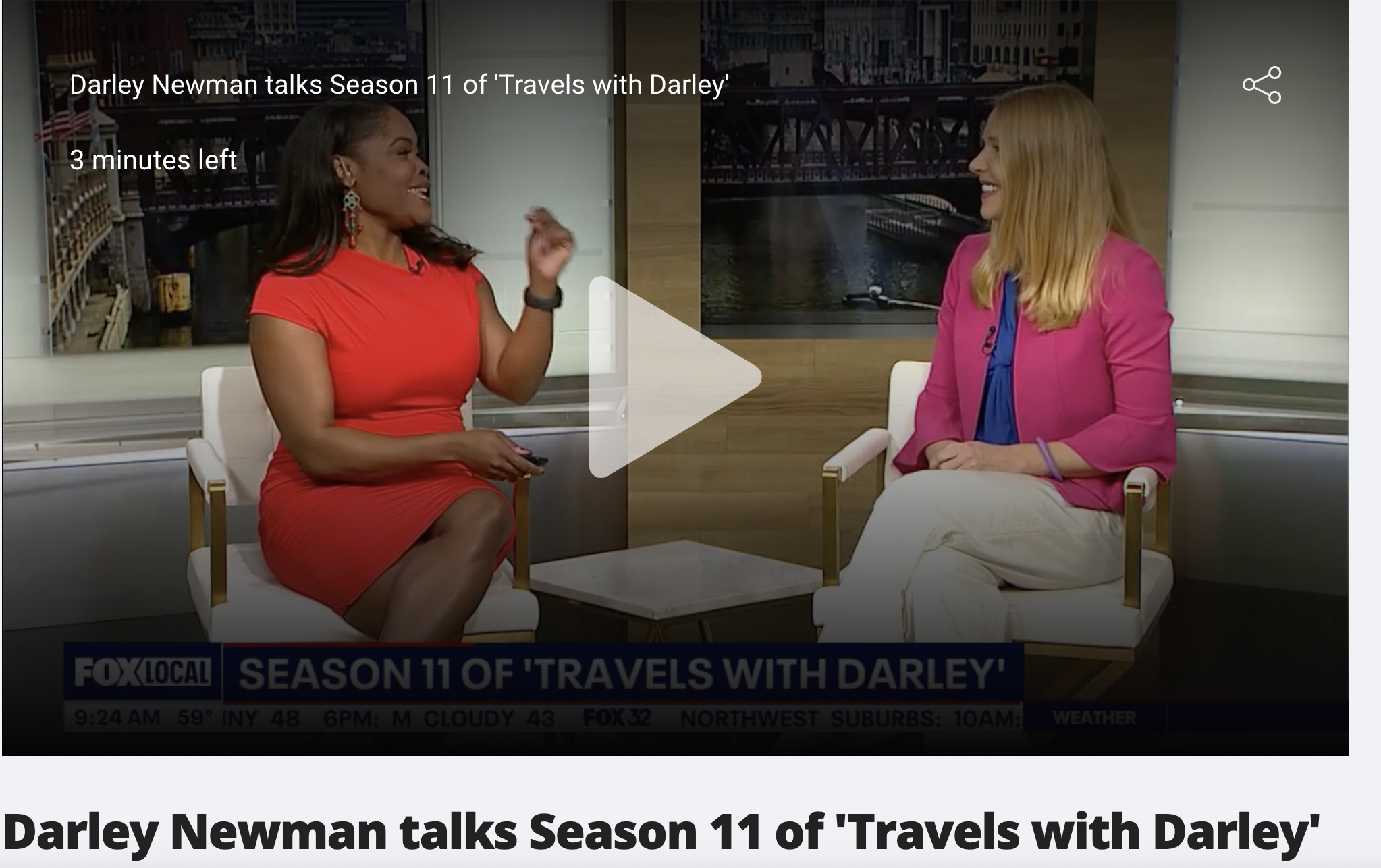 Darley Newman on Good Day Chicago